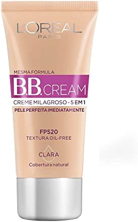         Base BB Cream L'Oréal Paris Dermo Expertise Cor Clara FPS 20, 30ml       