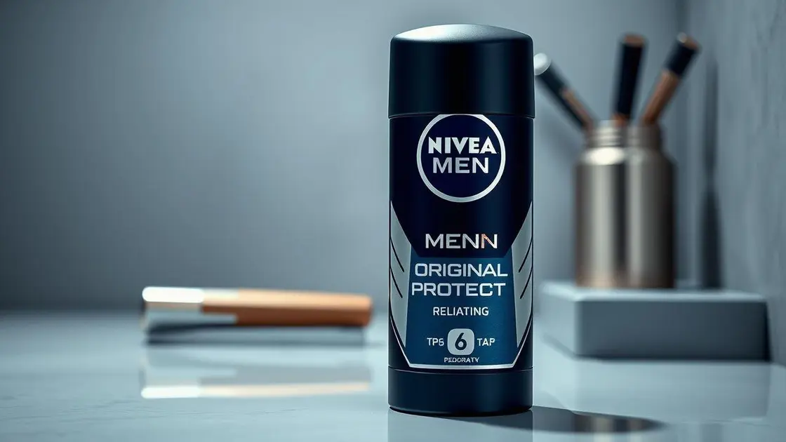 Desodorante Nivea Men Original Protect: Vale a Pena em 2025?