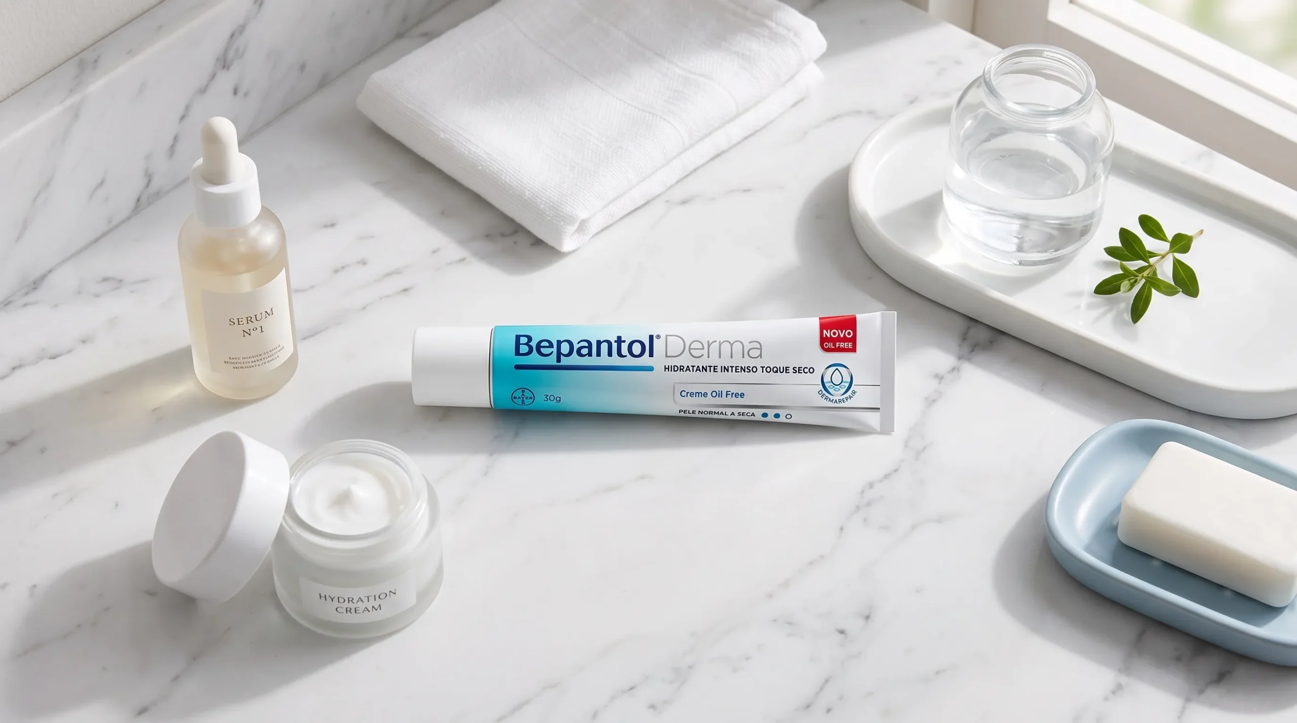 bepantol derma toque seco para usar no rosto