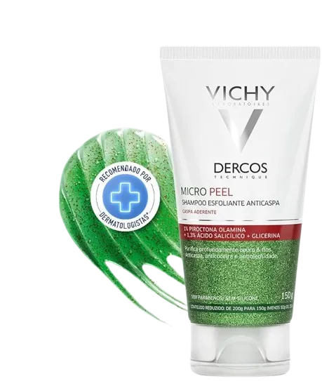Shampoo Esfoliante Anticaspa Vichy Dercos Micro Peel