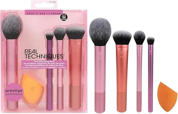 O conjunto de pincéis Real Techniques é original ou pode ser falsificado? 1 Pincéis Real Techniques