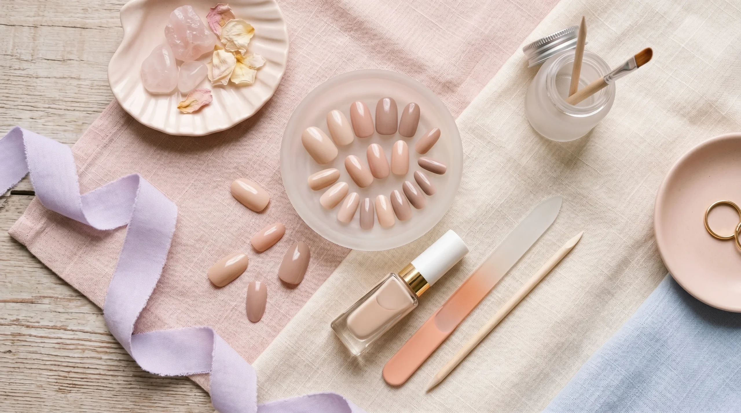 produtos corretos para colar unhas postiças em casa