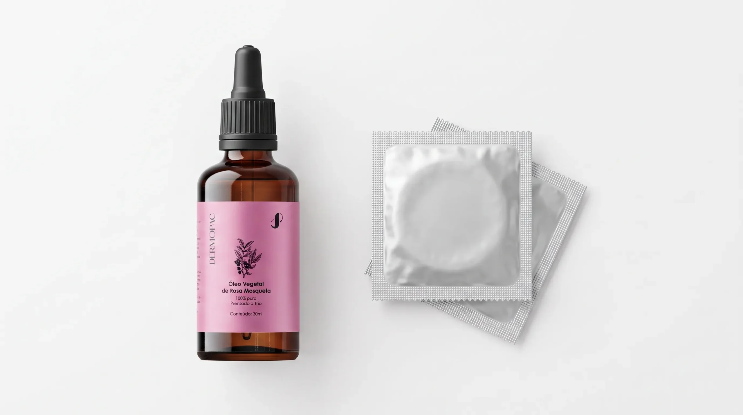 incompatibilidade entre óleo de rosa mosqueta e preservativo de látex