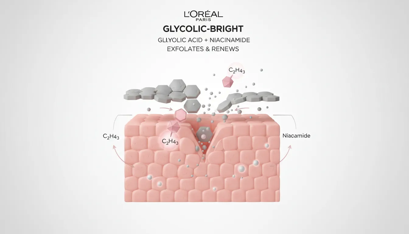 gel limpeza loreal glycolic bright