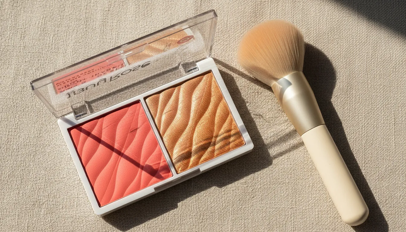 Como aplicar blush e bronzer natural para criar um efeito de corado saudável e bronzeado sutil no look "acordei assim" 3 aplicar blush e bronzer natural