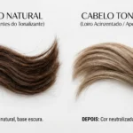tonalizante clareia o cabelo