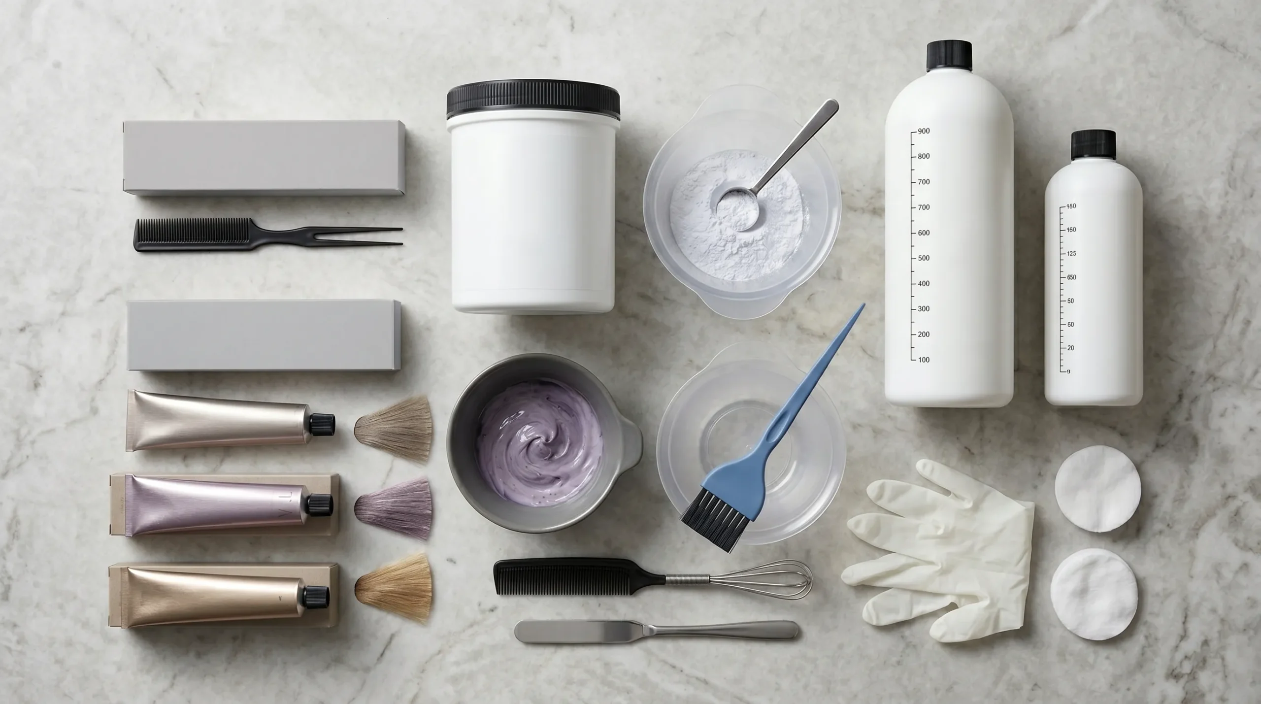 produtos para clarear e tonalizar o cabelo em casa 